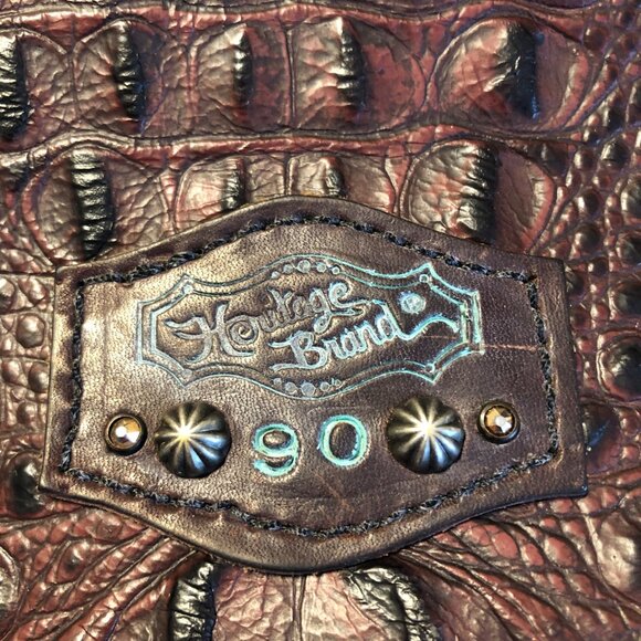 Heritage Brand Custom One-of-a-Kind Handcrafted Leather Bag – Exotic - Picture 2 of 9